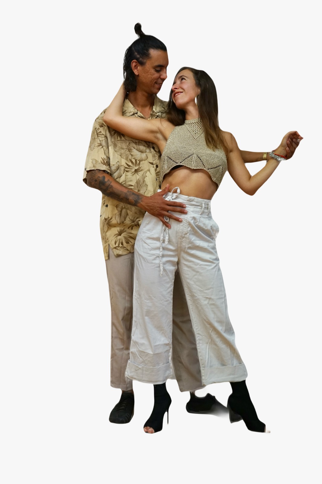 Freddy Lange en Lisa Martínez